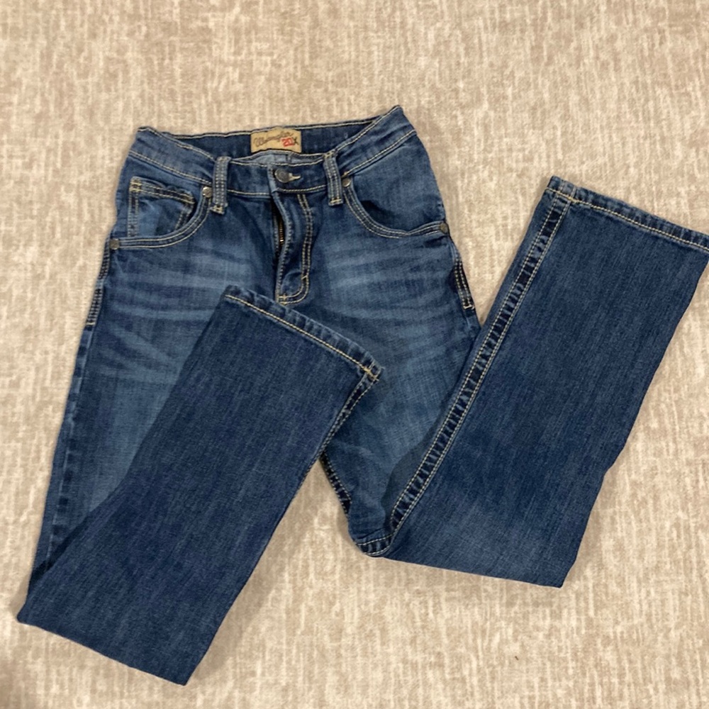 Boys Wrangler 20X size 14 slim